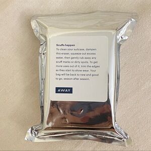 NEW Away Luggage Magic Sponge for Cleaning Suitcase